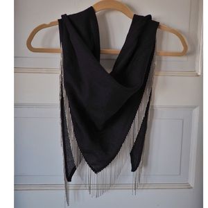 Silver Fringe Scarf from Madewell